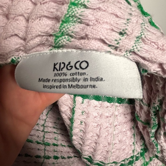 Kip&Co Plaid Waffle Bathrobe - Picture 6 of 7